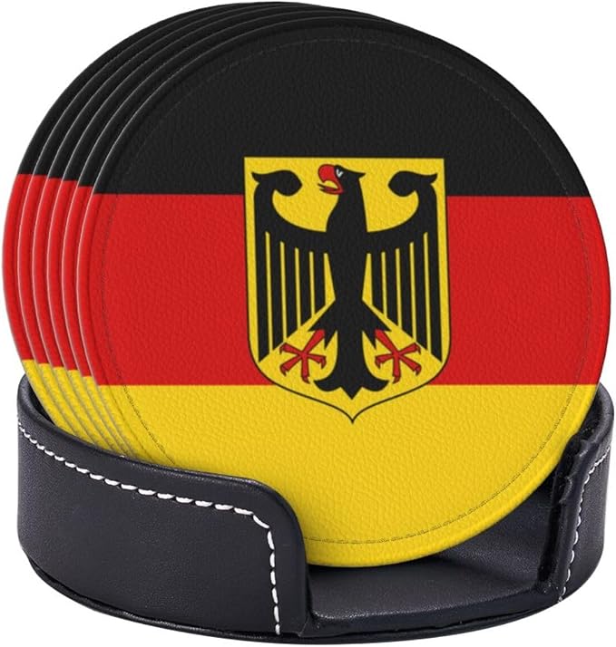 Germany Flag Coasters for Drinks - Image 8