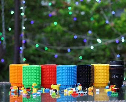 DEEXITO Build on Brick Coffee Mugs, Creative DIY Kids Party Cups - Image 7