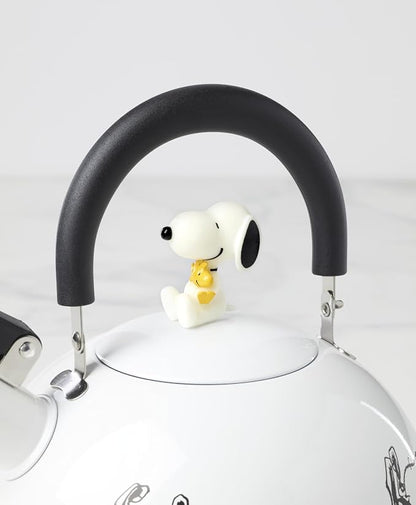 Lenox Chef Snoopy Enamelware Tea Kettle, 84.5oz | Dishwasher safe | Peanuts - Image 4