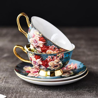 Bone China Cup& Saucer Set - Image 8