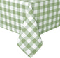 Checkered Square Tablecloth by Hiasan