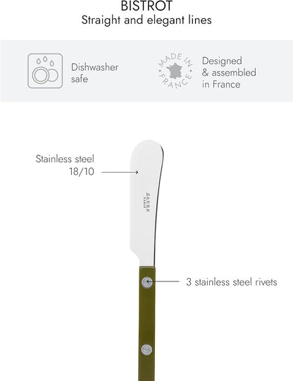 Sabre Paris - Set of 2 Spreader Knives 5.5 inches - Bistrot Collection - Perfect - Image 3