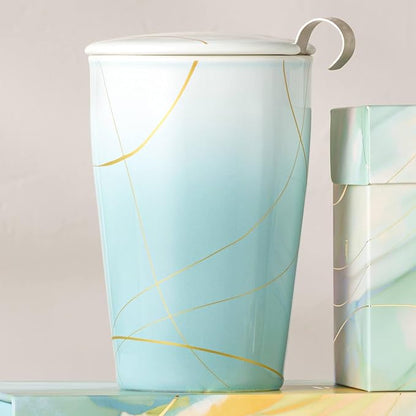 Tea Forte Double-Walled Ceramic Kati Cup, 12 oz | Insulated Ceramic - Image 2