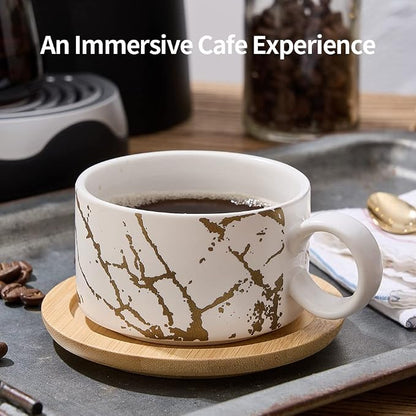 LUKA Porcelain Espresso Cup - Image 3