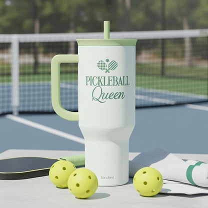 SANDJEST Pickleball 40oz Tumbler - Image 7