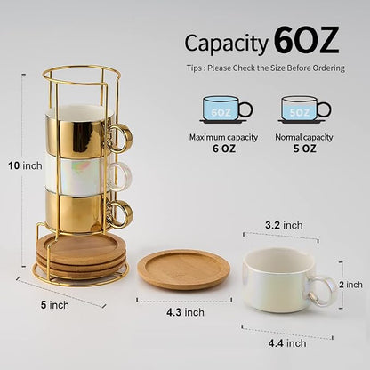 LUKA Porcelain Espresso Cup - Image 2
