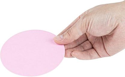 Restaurantware Paper Coasters 1000 Pack of 4 Inch Disposable Beverage Coasters Absorbent for Hot and Cold Drinks Pink Coffee Cup Essentials for Table Decor, Kitchen, Home Patio or Living Room