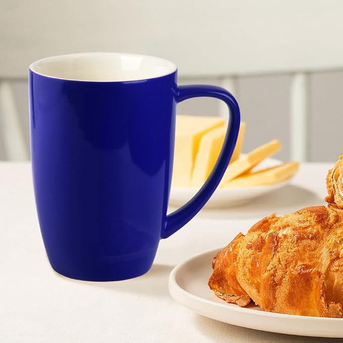 homEdge Porcelain Mug Set, 16 Ounces Cup - Image 5