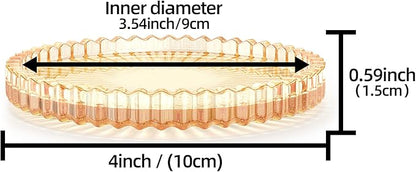Modern Clear Coaster Set of 5- Amber Glass for Drinks Crystal Coasters Round Cup Coasters Coffee Table Decor for Office, Kitchen, Bar, Dining Room, Living Room,Used as a Candle Holder. (Amber)