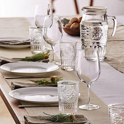 Bormioli Rocco Romantic Set Of 6 Cooler Glasses, 16 Oz. Clear Crystal Glass - Image 4
