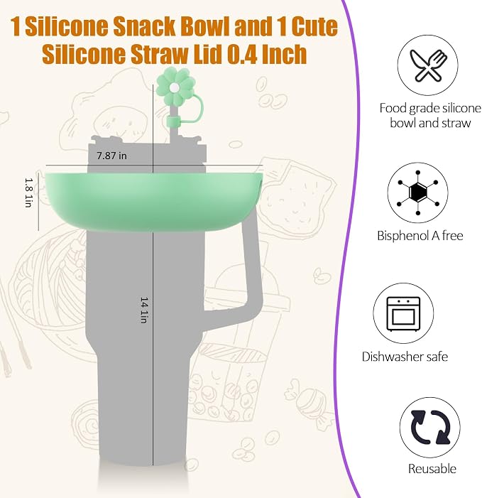 Snack Bowl for Stanley Cup 40 oz - Image 3