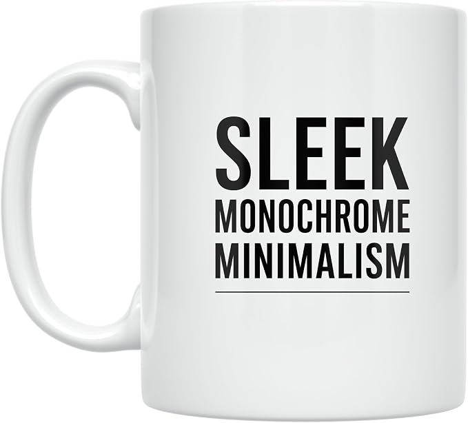 Minimalist Coffee Mug by Unknown