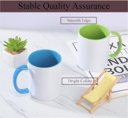 ABBSH Ceramic Sublimation Mugs, Microwave Safe, Dishwasher Safe - Image 7