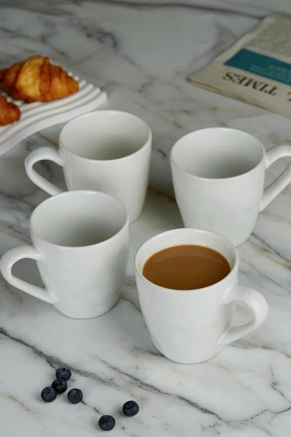 famiware Mars 4 Pieces Coffee Mug, 14oz Tea Mug, Catering Mugs - Image 7