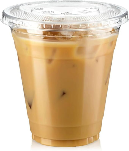 Fit Meal Prep 100 Pack 12 oz Clear Plastic Cups by FMPBRANDS