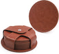 TOSSOW PU Leather Coaster 8 Pcs by TTOSSOW