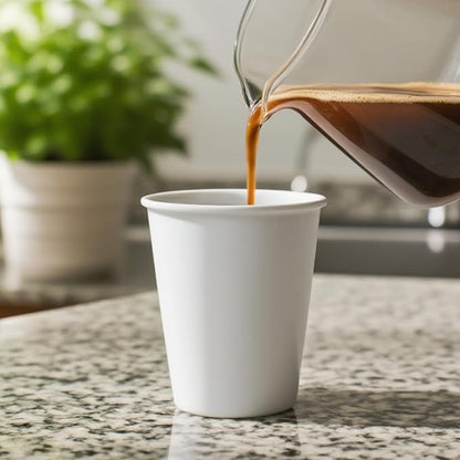 Coffee Cups, Disposable Cups for Hot and Cold, Disposable Coffee Cups for - Image 6