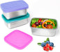 3-Pack Stainless Steel Snack Containers by Tanjiae