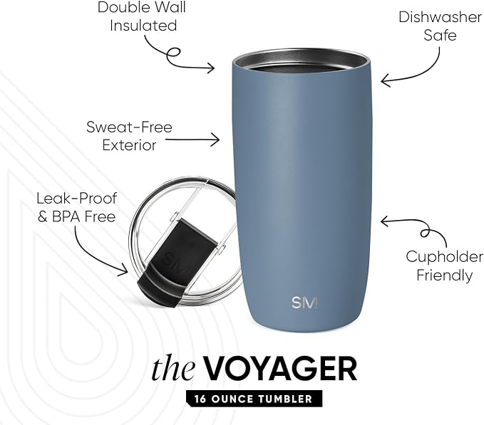 Simple Modern Travel Coffee Mug - Image 2