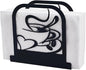 CRASPIRE Coffee Standing Napkin Holder Table Napkins Dispenser Black Metal by CRASPIRE