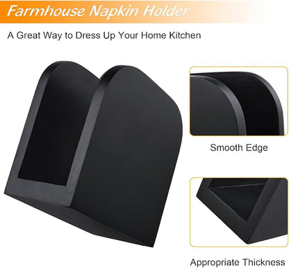 ALELION Black Napkin Holder for Table - Image 7