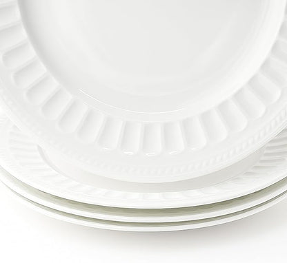 kanthea Bone China Dinner Plates, 10.5'' Ceramic Plates - Image 4