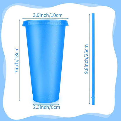 Hxezoc 16 Pieces Reusable Cups - Image 2