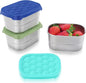 Small Stainless Steel Snack Containers by Tanjiae