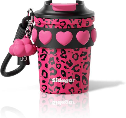 SDGA+ 12 oz Travel Coffee Mug Spill Proof Leak Proof, Stainless Steel Thermal by SDGA