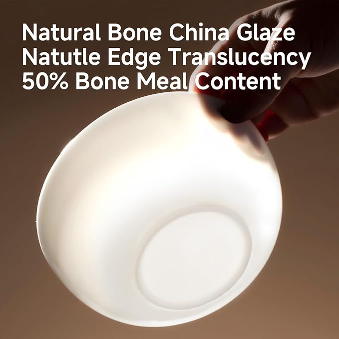 18-Piece Bone China Dinnerware Set - Image 8