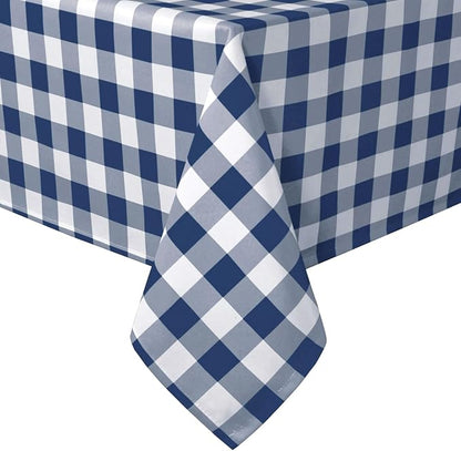 60 x 84 Inch Checkered Tablecloth Rectangle by Hiasan