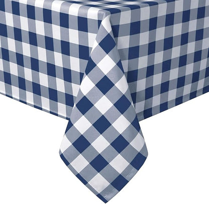 Checkered Tablecloth Rectangle by Hiasan