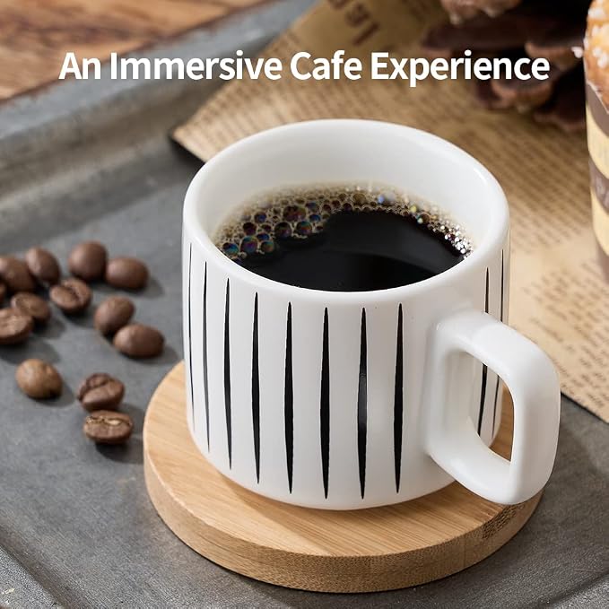 LUKA Porcelain Espresso Cup - Image 3