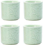 Ceramic Espresso Cups Set of 4-3oz Demitasse Cups by DicmracyCeramiccups