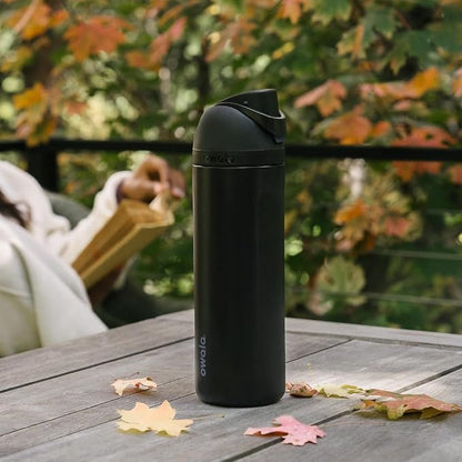 Owala FreeSip Stainless Steel Water Bottle 24 oz Lost Signal - Image 7