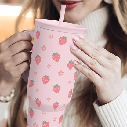 SANDJEST Strawberry Tumbler - Image 7
