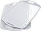 TP Large Serving Trays with Handles, Pure White | Rectangular Trays, Serving by TastePrime