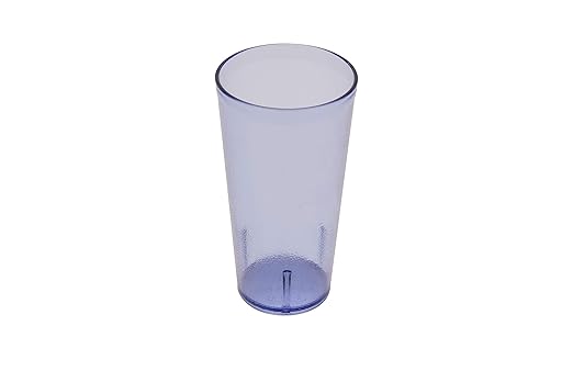 G.E.T. 6620-1-BL-EC Heavy-Duty Plastic Restaurant Tumblers, 20 Ounce, by GET