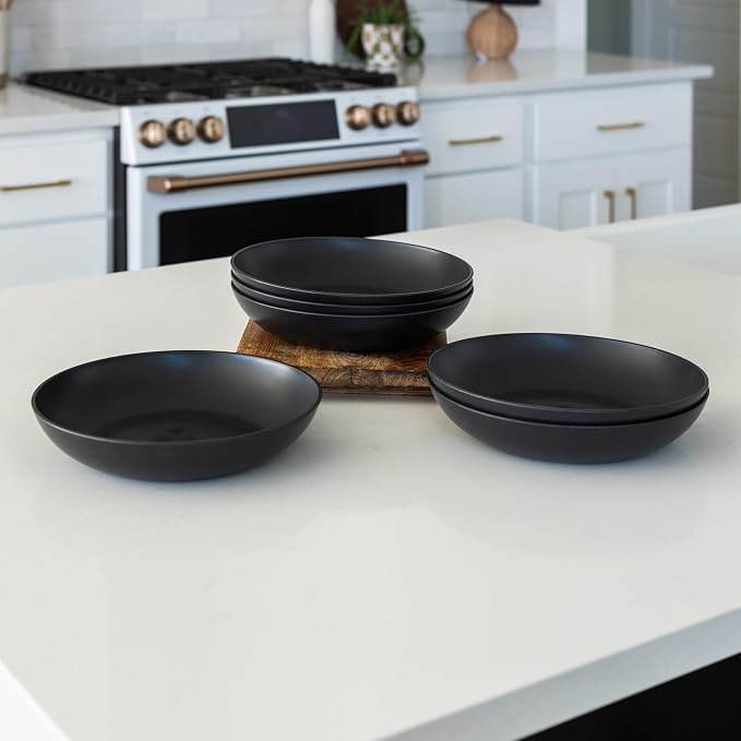 Grow Forward Premium Wheat Straw Pasta Bowls - 42oz Unbreakable Wide & Shallow - Image 9