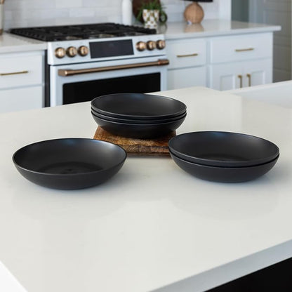 Grow Forward Premium Wheat Straw Pasta Bowls - 42oz Unbreakable Wide & Shallow - Image 9