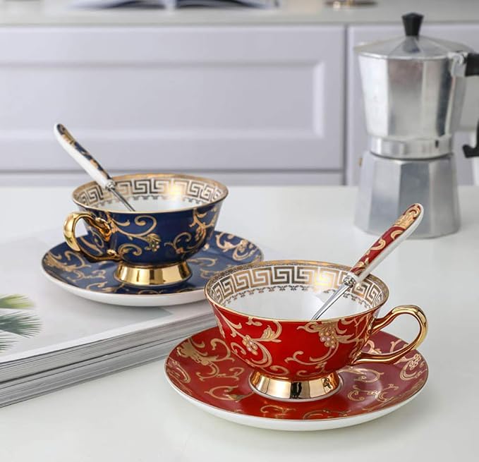 Bone China Cup& Saucer Set - Image 9