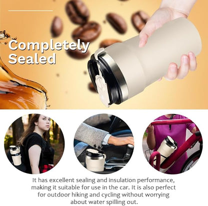 SPLMIFA Travel Coffee Mugs Leak-Proof, Reusable Coffee Cups - Image 5