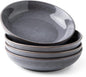 AmorArc 8.5'' Large Pasta Bowls, 36oz Stoneware Pasta Serving Bowls Set of 4 by AmorArc