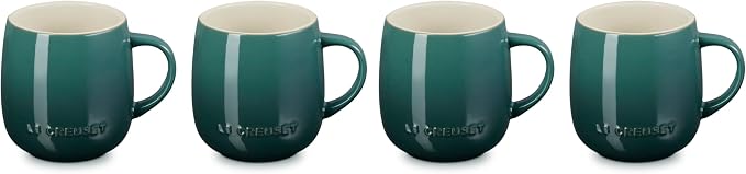 Le Creuset Stoneware Set of 4 Heritage Mugs, 13 oz. each - Image 2