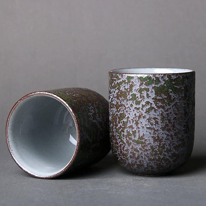 130ML Ceramic Tea, Kung Fu Cups Chinese Tea Cup, Japanese Style Handle-Less - Image 3