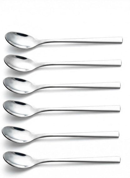 IMEEA 5.2 Inch Coffee & Tea Spoons, SUS304 Stainless Steel Small Dessert Spoons by IMEEA