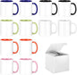 TANGLONG 11oz Sublimation coffee Mugs Set of 12-6 Assorted Colors-with Box | by TANGLONG