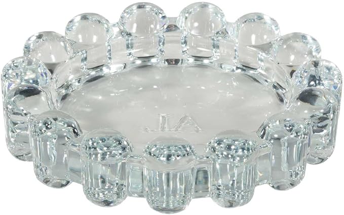 Home Collection Original Clear Glass Large Bubble Candle Dish | Votive and by AliceLaneHomeCollection