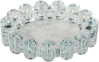 Home Collection Original Clear Glass Large Bubble Candle Dish | Votive and by AliceLaneHomeCollection