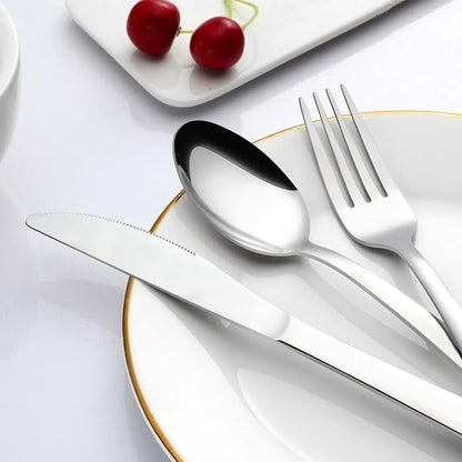 Pleafind 36 Pcs Stainless Steel Dinner Knives - Image 6